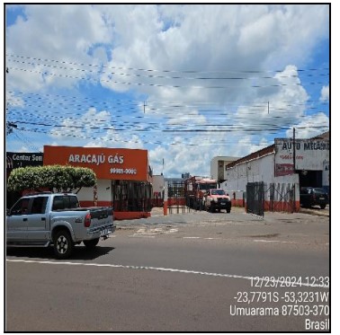 Terreno em Umuarama, Zona Vii, Avenida Aracaju, N. 00, Qd 22, Lt 20/21-B, PR. Área: 368.88m2