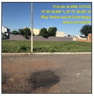Terreno em Cuiabá, Altos Do Coxipo, Br 364 Avenida A, N. 00, Qd 26, Lt 03, MT. Área: 312.5m2