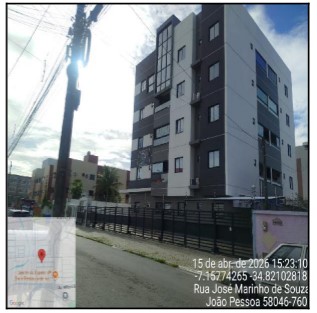 Apartamento em João Pessoa, Portal Do Sol, Rua JosÉ Marinho De Souza, N. 79, Apto 501, PB. Área: 84.28m2