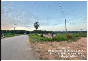 Terreno em Guajará-Mirim, Setor Iii, Estrada Do Palheta, N. 00, Área Do Setor Iii, RO. Área: 28702m2