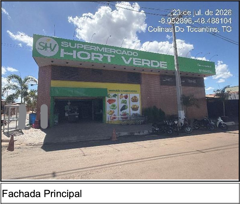 Loja em Colinas do Tocantins, Novo Planalto, Avenida Presidente Dutra, N. 882, Qd 05-X, Lt 10, TO. Área: 402.76m2
