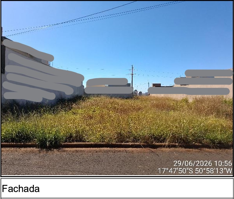 Terreno em Rio Verde, Residencial Campos Eliseos, Rua Silma Rodovalho, N. 00, Qd 01, Lt 22, GO. Área: 420m2