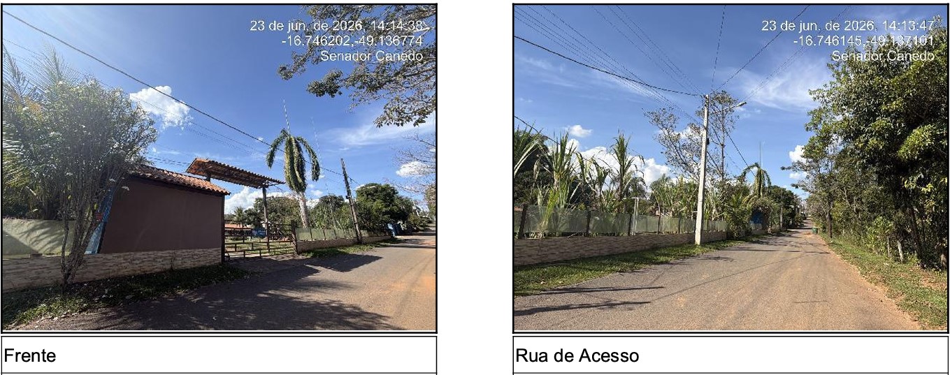 Terreno em Senador Canedo, Estancia Vargem Bonita, Alameda Do Sapé, N. 00, Bl 05, Chc 07, GO. Área: 5760m2