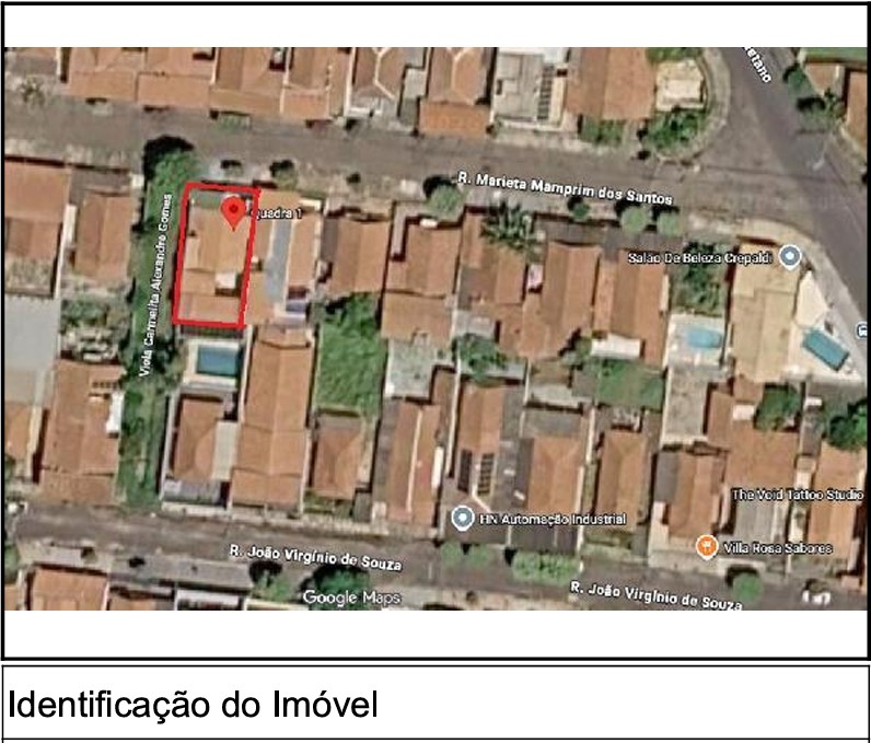 Casa em Bauru, Novo Jardim Pagani, Rua Marieta Mamprim Dos Santos, N. 1-222, Qd 11, Lt 17, SP. Área: 155.87m2 Casa em Bauru, Novo Jardim Pagani, Rua Marieta Mamprim Dos Santos, N. 1-222, Qd 11, Lt 17, SP. Área: 155.87m2