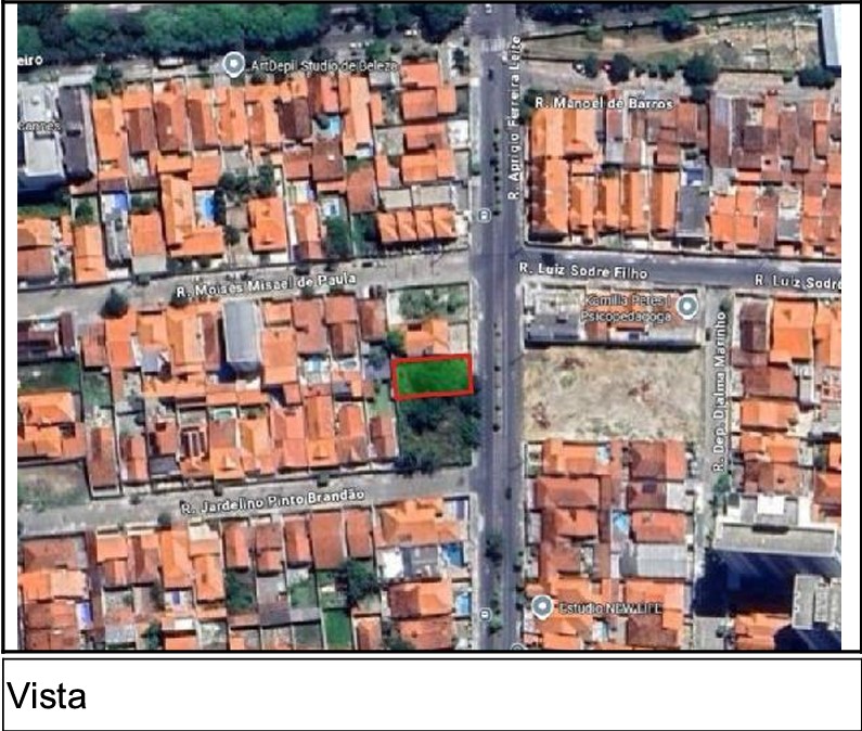Terreno em Campina Grande, Catole, Rua Aprigio Ferreira Leite, N. 00, Terreno 01, PB. Área: 256.5m2