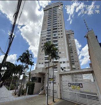 Apartamento em Maringá, Parque Industrial, Rua Rubens Sebastiao Marin, N. 1076, Apto 303, Bl-A, Vg230, Vg231, PR. Área: 79.98m2