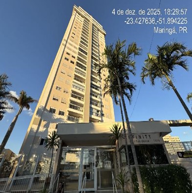 Apartamento em Maringá, Parque Industrial, Rua Rubens Sebastiao Marin, N. 1076, Apto 304, Bl-B, Vg196, Vg197, PR. Área: 79.98m2