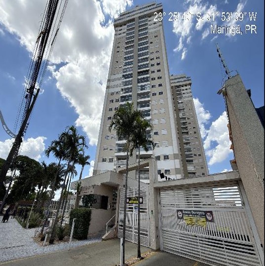 Apartamento em Maringá, Parque Industrial I, Rua Rubens Sebastiao Marin, N. 1076, Apto 403, Torre B, PR. Área: 79.98m2