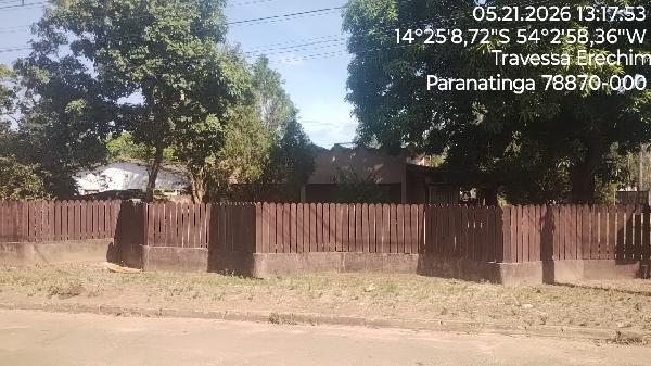 Casa em Paranatinga, Lot Vista Alegre, Rua Foz Do Iguaçu, N. 263, Lt 04 Qd 19, MT. Área: 250m2