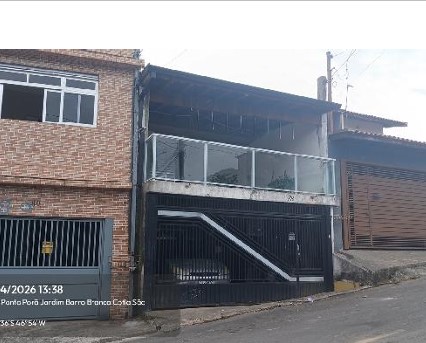 Casa em Cotia, Barro Branco, Rua Ponta Pora, N. 78, Lt 15b Qd D, SP. Área: 166.65m2