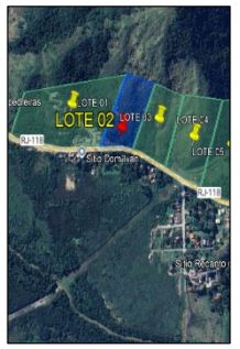 Terreno em Maricá, Ponta Negra, Rua Estrada De Ponta Negra, N. Sn, Lote 02 Gleba A, RJ. Área: 27400m2
