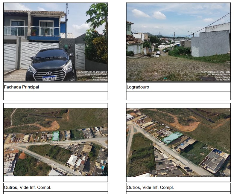 Terreno em Rio de Janeiro, Campo Grande, Rua Rio De Contas, N. Sn, Lt 08 Qd 02, RJ. Área: 225.75m2