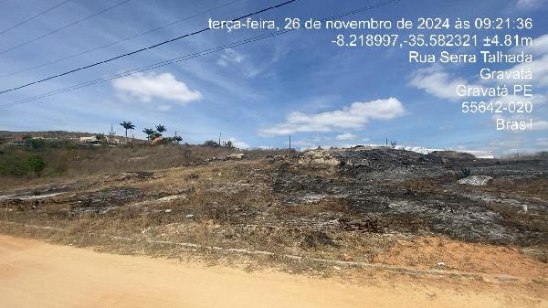 Terreno em Gravatá, Gravata, Rua Projetada, N. Sn,  Qd D, Lt 31, PE. Área: 0.01m2