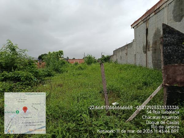 Terreno em Duque de Caxias, 2 Distrito, Rua Jose Maria Do Amaral, N. Sn, Qd 04 Lt 01, RJ. Área: 9673.08m2