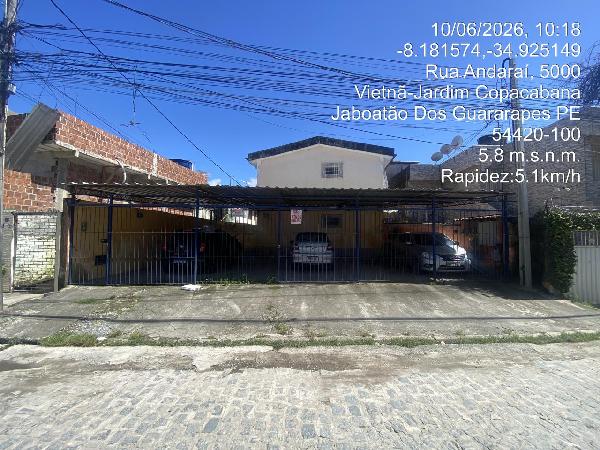 Casa em Jaboatão dos Guararapes, Piedade, Rua Andarai, N. 88, Cs 01, PE. Área: 55.34m2