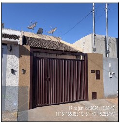 Casa em Jataí, Residencial Bandeirantes, Rua 11, N. 114, Lote 09a Quadra 07, GO. Área: 99.94m2