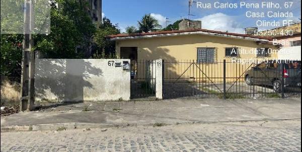 Casa em Olinda, Fragoso, Rua Carlos Pena Filho, N. 67, Qd 20, Lt 04, PE. Área: 61.2m2