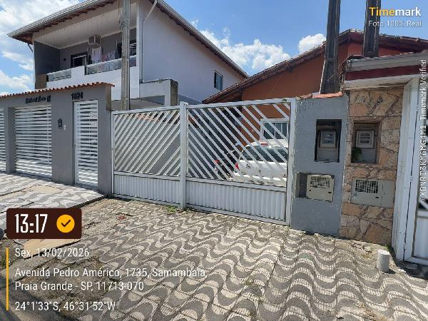 Casa em Praia Grande, Parque Das Americas, Avenida Pedro Americo, N. 1814, Lt 08 Qd 97, SP. Área: 71.8m2