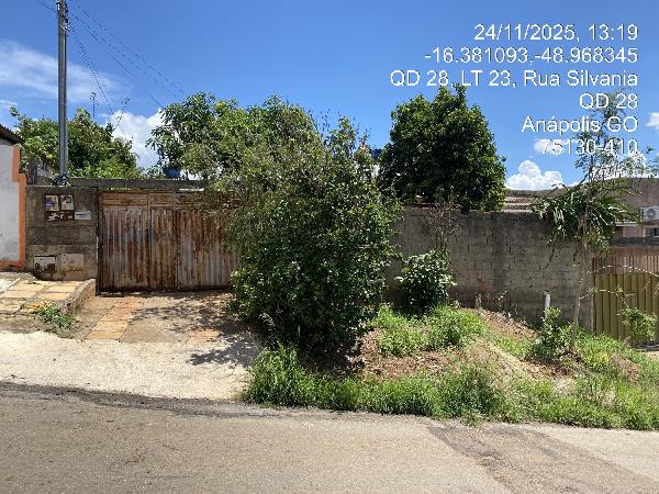 Terreno em Anápolis, Polocentro 1a Etapa, Rua Silvania, N. Sn, Lt 06, Qd 29, GO. Área: 422.5m2