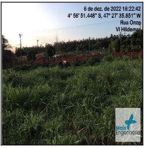 Terreno em Açailândia, Vila Ildemar, Rua Projetada I, N. Sn, Lt 005b, Qd 005, Ar B, 3km Md Br 222, MA. Área: 2238.28m2