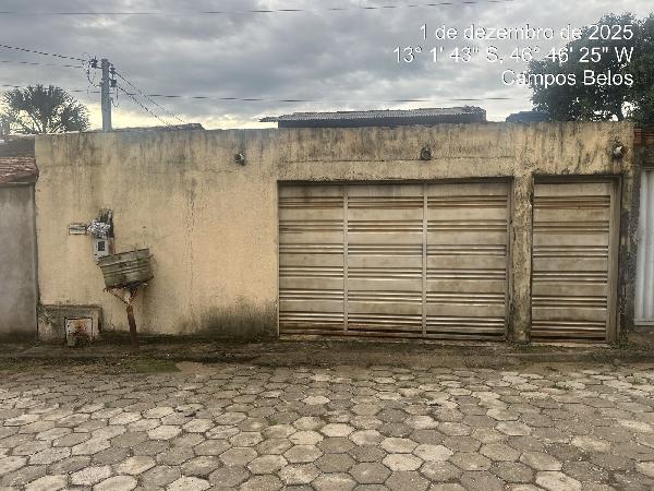 Casa em Campos Belos, Setor Aeroporto, Rua 3ª, N. Sn, Lt 20 Qd T-7, GO. Área: 162.33m2