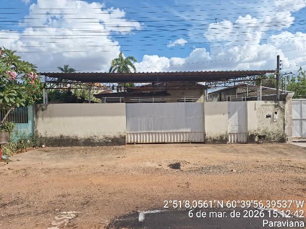 Casa em Boa Vista, Paraviana, Rua Embauba, N. 24, Lt 55, RR. Área: 174.6m2