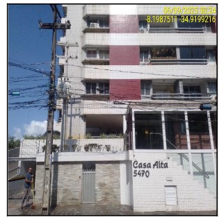Apartamento em Jaboatão dos Guararapes, Candeias, Avenida Presidente Kennedy, N. 5470, Apto 301, Pav 3 Ed Casa Alta, PE. Área: 98.24m2