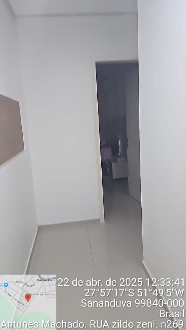 Casa em Sananduva, Cohasa, Rua Zildo Zeni, N. 269, Qd 01 Lt13, RS. Área: 270.7m2