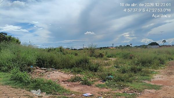 Terreno em Açailândia, Monte Sinai, Rua Das Oliveiras, N. Sn, Lt 1a-2 Qd 18, MA. Área: 1395.17m2