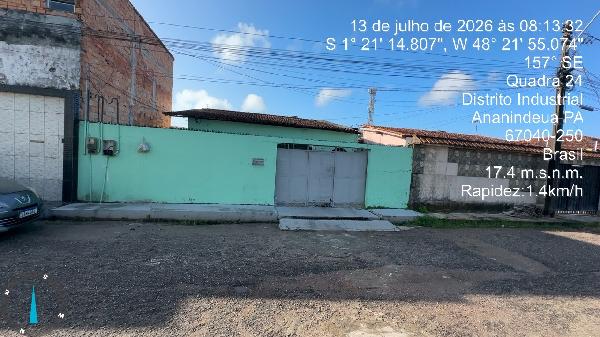 Casa em Ananindeua, Distrito Industrial, Avenida Zacarias De Assunção, N. 02, Qd 24, PA. Área: 107m2