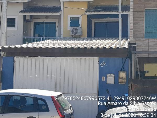 Casa em Campos dos Goytacazes, Parque Bela Vista, Rua Amaro Da Silva Santos Antiga Rua 1, N. 56, Cs 01  Atual, RJ. Área: 96.41m2