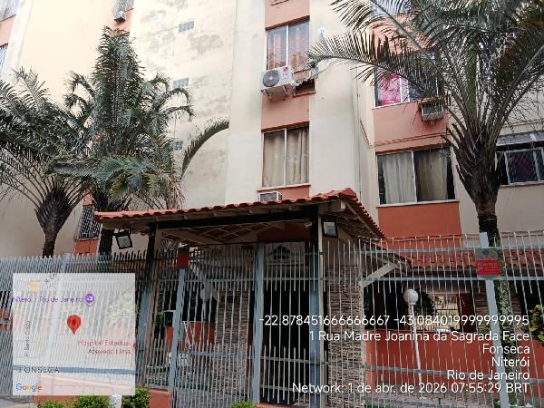 Apartamento em Niterói, Fonseca, Rua Riodades, N. 145, Apto 302, Bl02  Lt1a, RJ. Área: 47m2