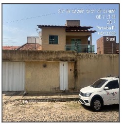 Casa em Parnaíba, Primavera, Rua F, N. Sn, Qd X L15 Cs16, PI. Área: 127.75m2