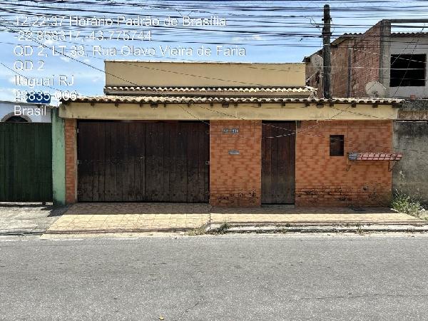 Casa em Itaguaí, Jardim Laia, Rua Estrada Do Facao, N. Sn, Lt 33-B Qd 02, RJ. Área: 187.99m2