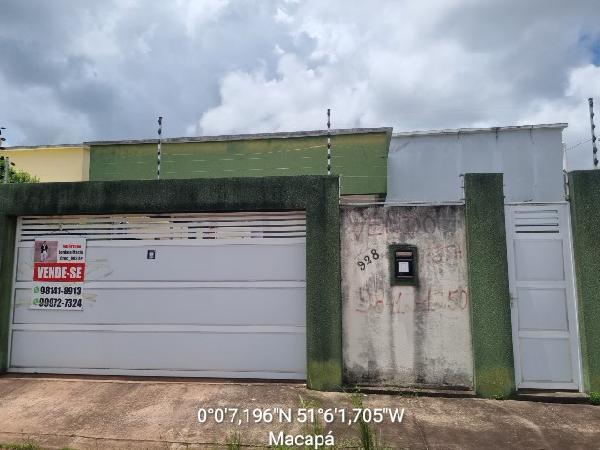 Casa em Macapá, Universidade, Avenida 02, N. Sn, Lt 03 Qd 01, AP. Área: 114.1m2