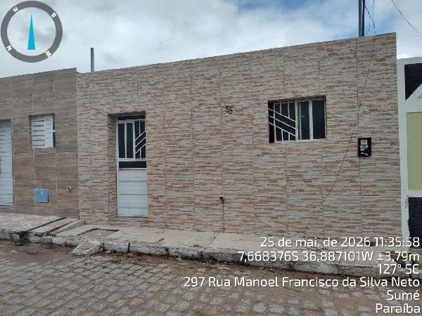 Casa em Sumé, Varzea Redonda, Rua Joao Cassimiro, N. 58,, PB. Área: 93m2