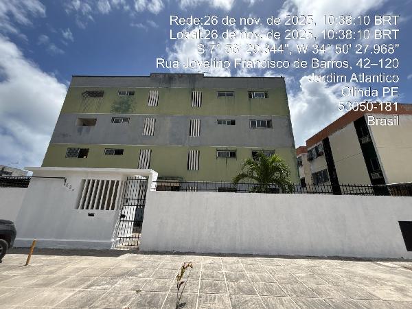 Apartamento em Olinda, Jardim Atlôntico, Avenida Godoy De Vasconcelos, N. 587, Apto 302,, PE. Área: 75.44m2