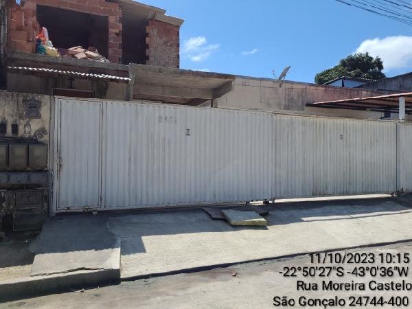 Casa em São Gonçalo, Colubande, Rua Moreira Castelo, N. 186, Lt 143a Un Base, RJ. Área: 115m2