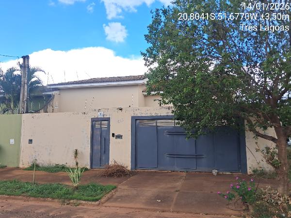 Casa em Três Lagoas, Parque Das Mangueiras, Rua Projetada Neptuno, N. Sn, Casa N°02  Qd386   Lt01, MS. Área: 84.17m2