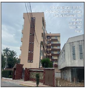 Apartamento em Joinville, Saguacu, Rua Carlos Benack, N. 559, Apto 504,, SC. Área: 59.5m2