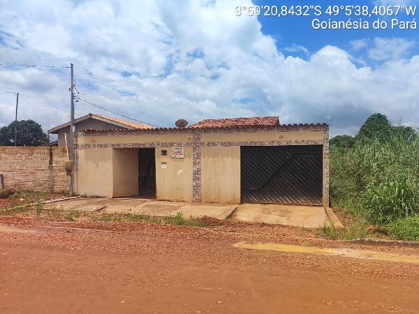 Casa em Goianésia do Pará, Sol Nascente, Avenida Sol Nascente, N. Sn, Lote 24, Quadra 21, PA. Área: 77.13m2