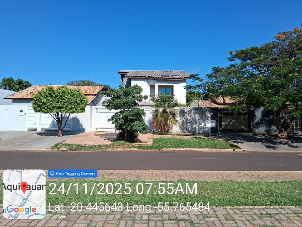 Casa em Aquidauana, B Vila Cidade Nova, Av Coronel Antonio Trindade, N. 487,, MS. Área: 178.34m2