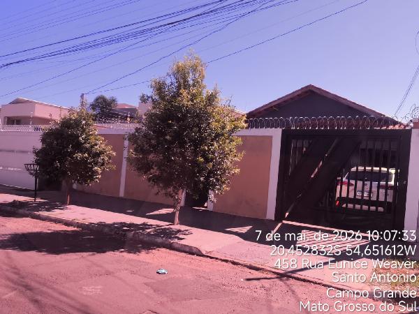 Casa em Campo Grande, Santo Antonio, Rua Eunice Weaver, N. 484, Lt 15 Qd 28, MS. Área: 113.46m2