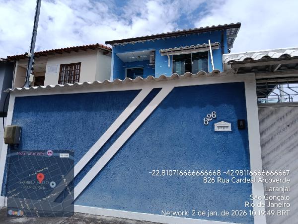 Casa em São Gonçalo, Laranjal, Avenida Cardeal Arco Verde, N. 826, Cs01, RJ. Área: 130m2