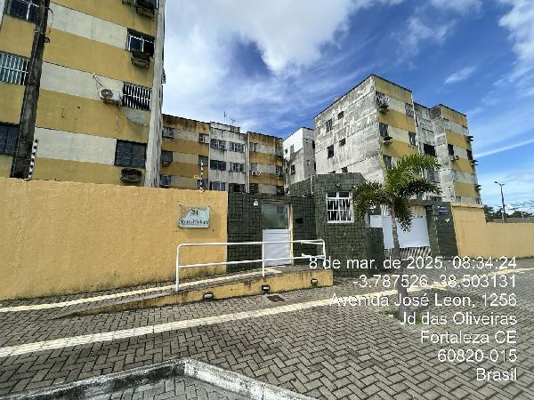 Apartamento em Fortaleza, Messejana, Avenida Desembargador Gonzaga, N. 3304, Apto 404, Bl 06, CE. Área: 64.51m2