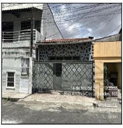 Casa em Fortaleza, Vila Peri, Rua Monsenhor Agostinho, N. 406, Casa, CE. Área: 138.77m2