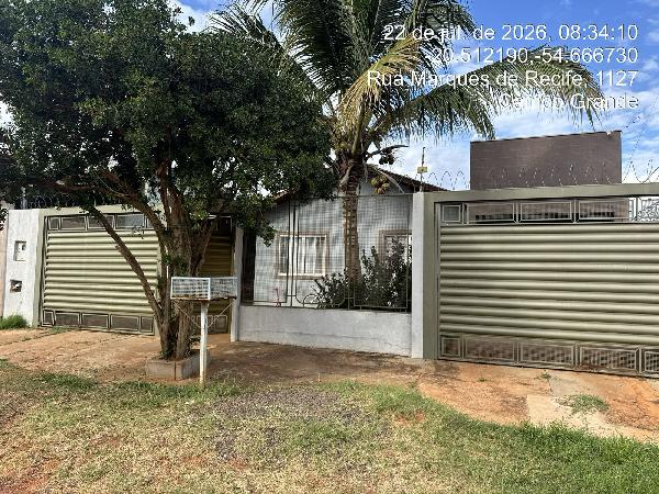 Casa em Campo Grande, Jardim Tijuca, Rua Marques Do Recife, N. 1115, Lt 11 Qd 78, MS. Área: 44.48m2