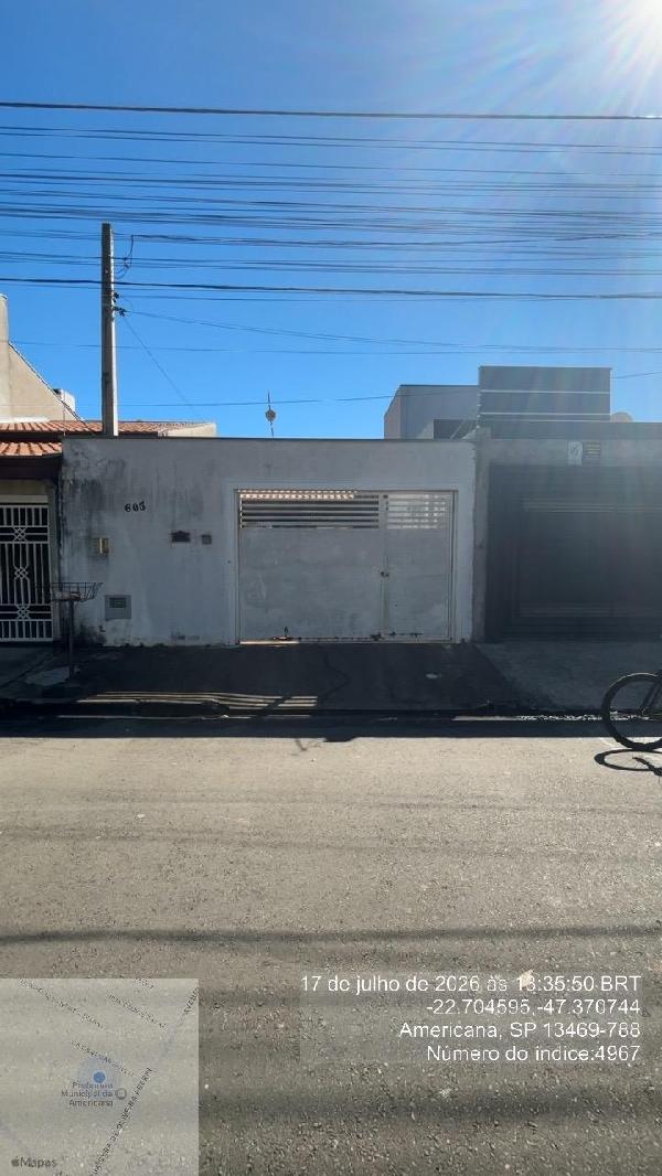 Casa em Americana, Jardim Das Orquideas, Rua Arnaldo Zapella, N. 603,, SP. Área: 95.1m2