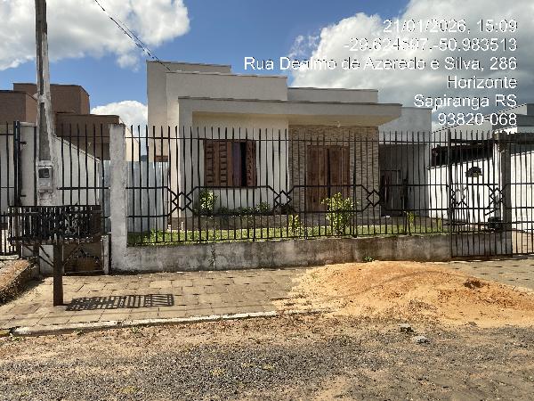 Prédio em Sapiranga, Sao Jaco, Rua Dealmo De Azeredo E Silva, N. 250, Lt 07 Qd 214, RS. Área: 86.36m2