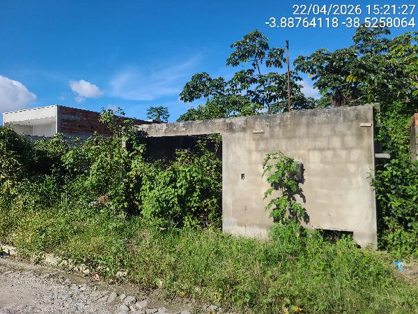 Terreno em Itaitinga, Ancuri, Rua Local F, N. Sn, Lote 09 Quadra 09, CE. Área: 125m2